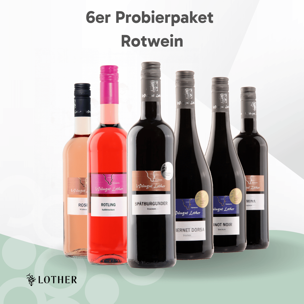 6er Probierpaket Rotwein
