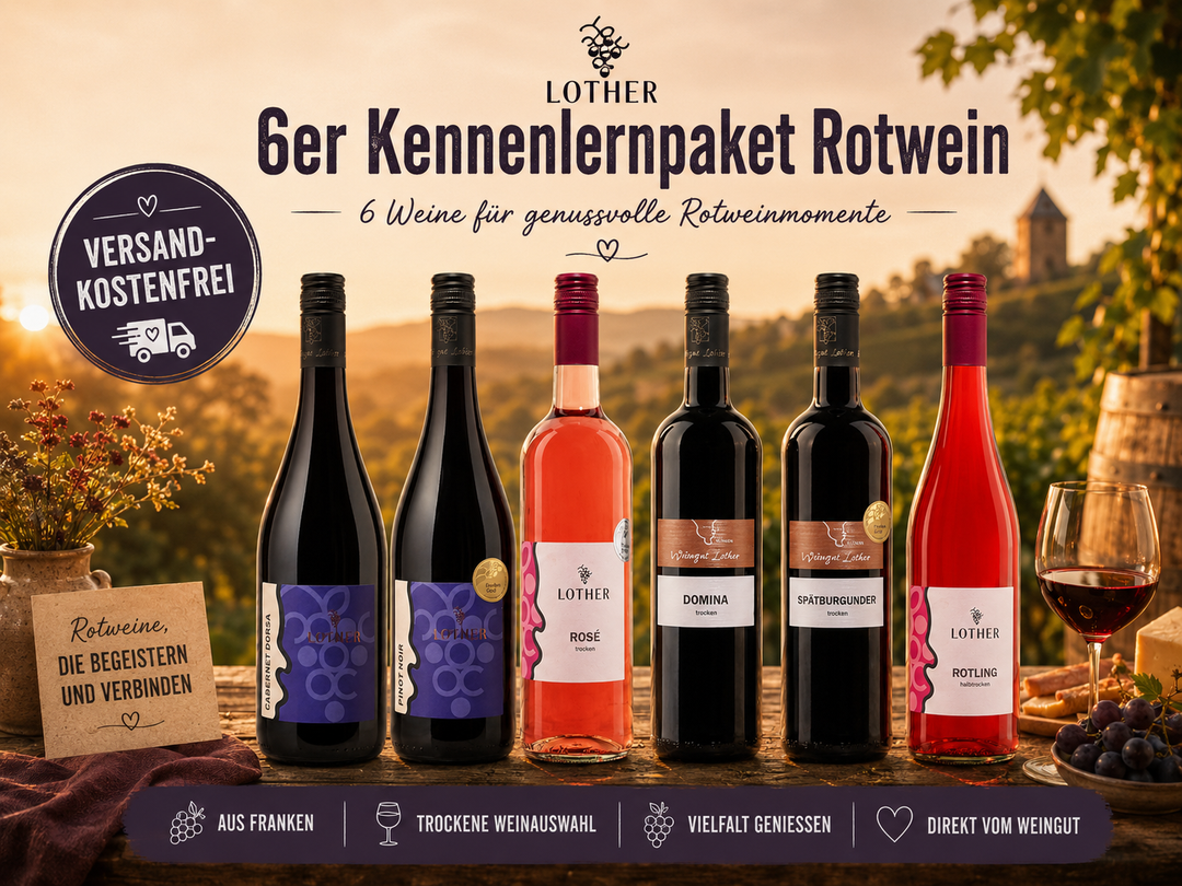 6er Probierpaket Rotwein