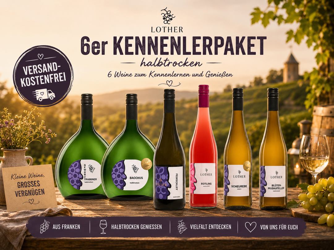 6er Probierpaket halbtrocken