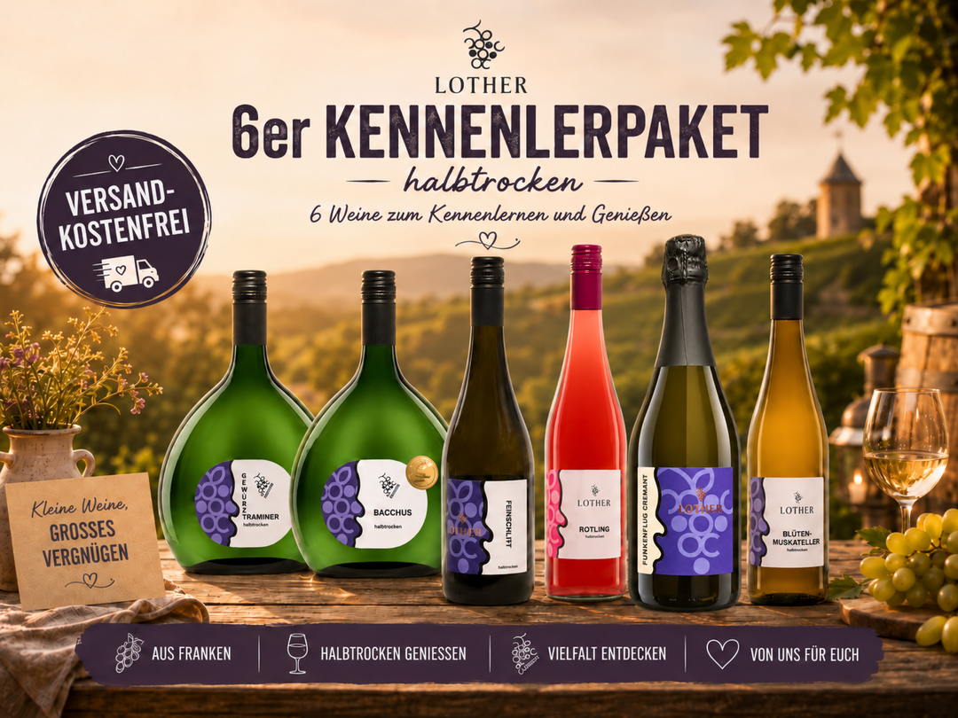 6er Probierpaket halbtrocken
