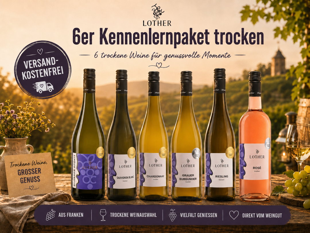 6er Probierpaket trocken