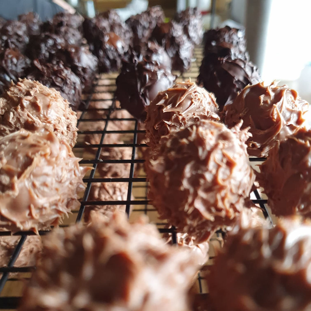 Handgemachte Pinot Noir Pralinen