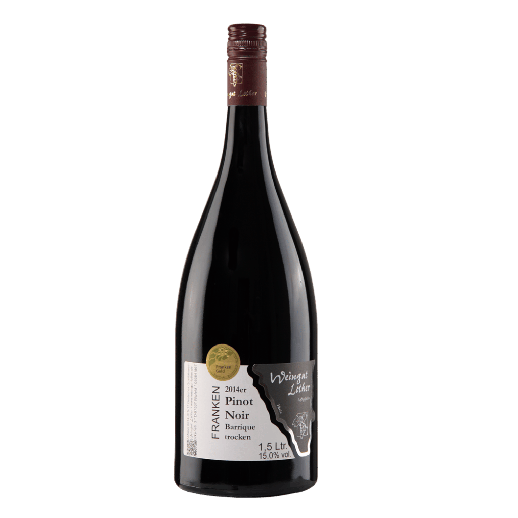 Wipfelder Zehntgraf Pinot Noir QbA Barrique trocken 1,5 L