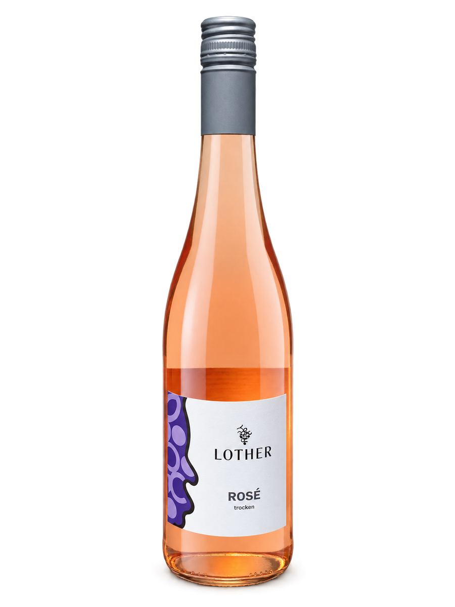 Rosé trocken 0.75L – Weingut Lother