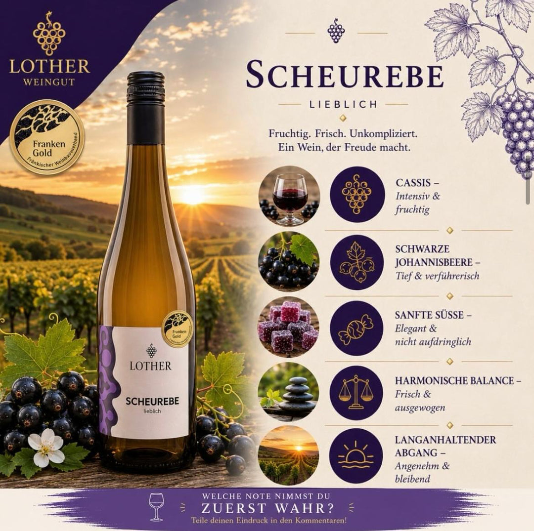 Scheurebe Qba lieblich 0,75l