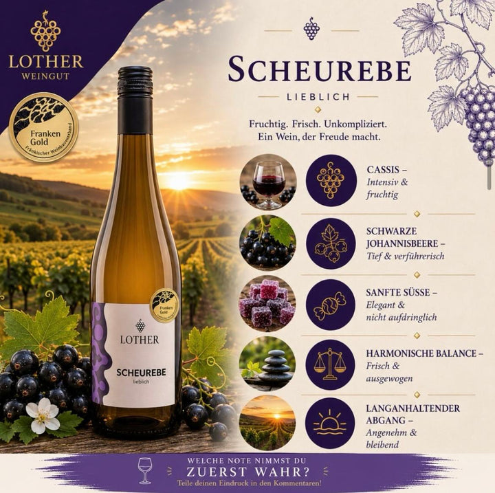 Scheurebe Qba lieblich 0,75l