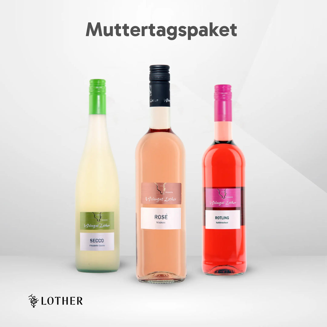 Muttertagspaket - Rosé statt Rosen verschenken
